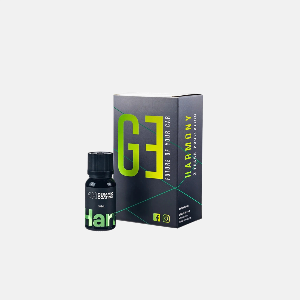 Harmony 15ml bottle + packaging