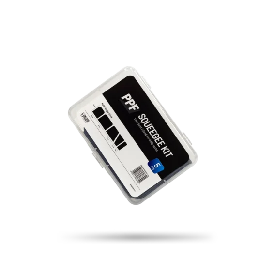 squeegee kit black (hard) transparent bg