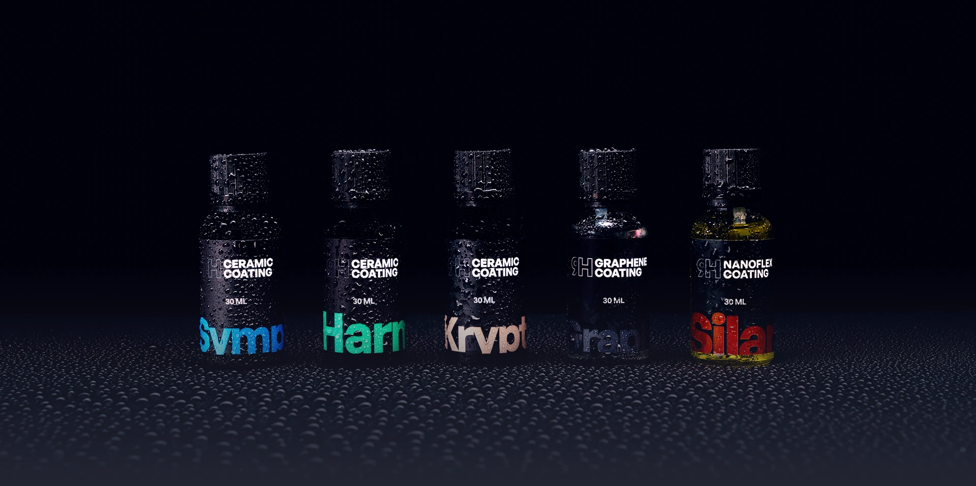 Symphony, Harmony, Kryptonite, Graphenium, Silanium